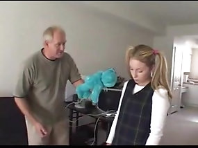 Daughter receives a sexy punishment from her horny father