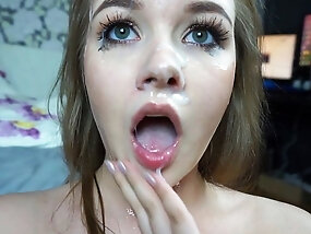 Cute Brunette Teen Cumshot - Amazing Teen Girls in Super Nasty Blowjob Porn Videos are right here